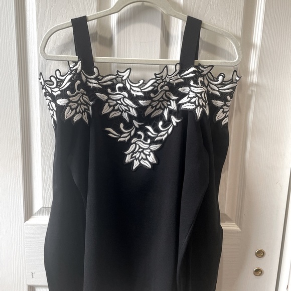 INC Off-shoulder long sleeve sweater. - Picture 1 of 5